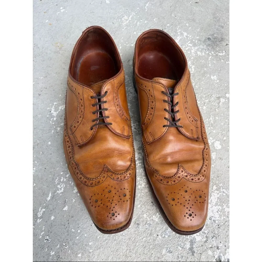 Alan Edmunds Larchmont wing tip shoes